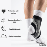 MOVEX SportFit™ – Attelle de Cheville Anti-Entorse - 4